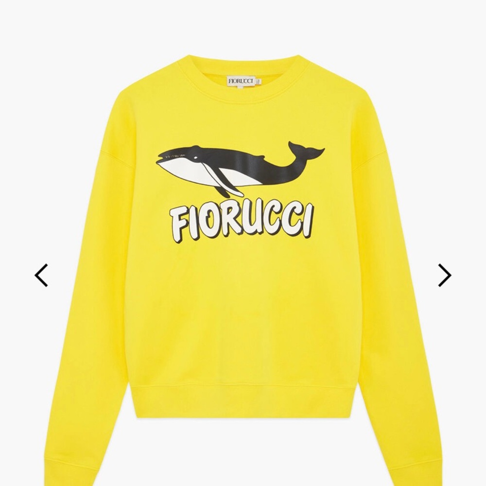 Fiorucci yellow sweatshirt brand New